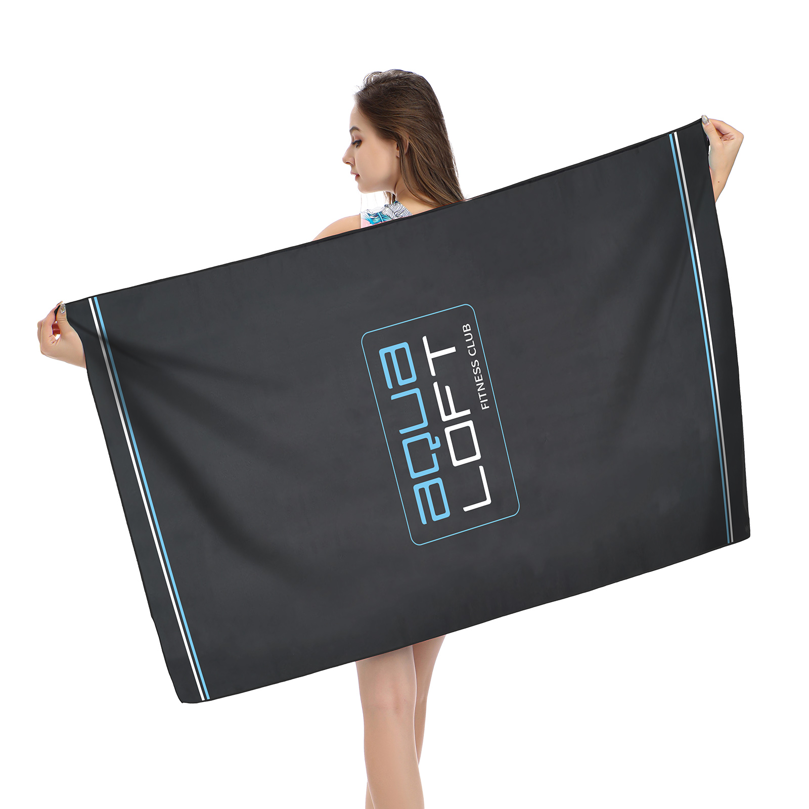 Golf Towel - AQUA Asciugamano da viaggio ultra compatto