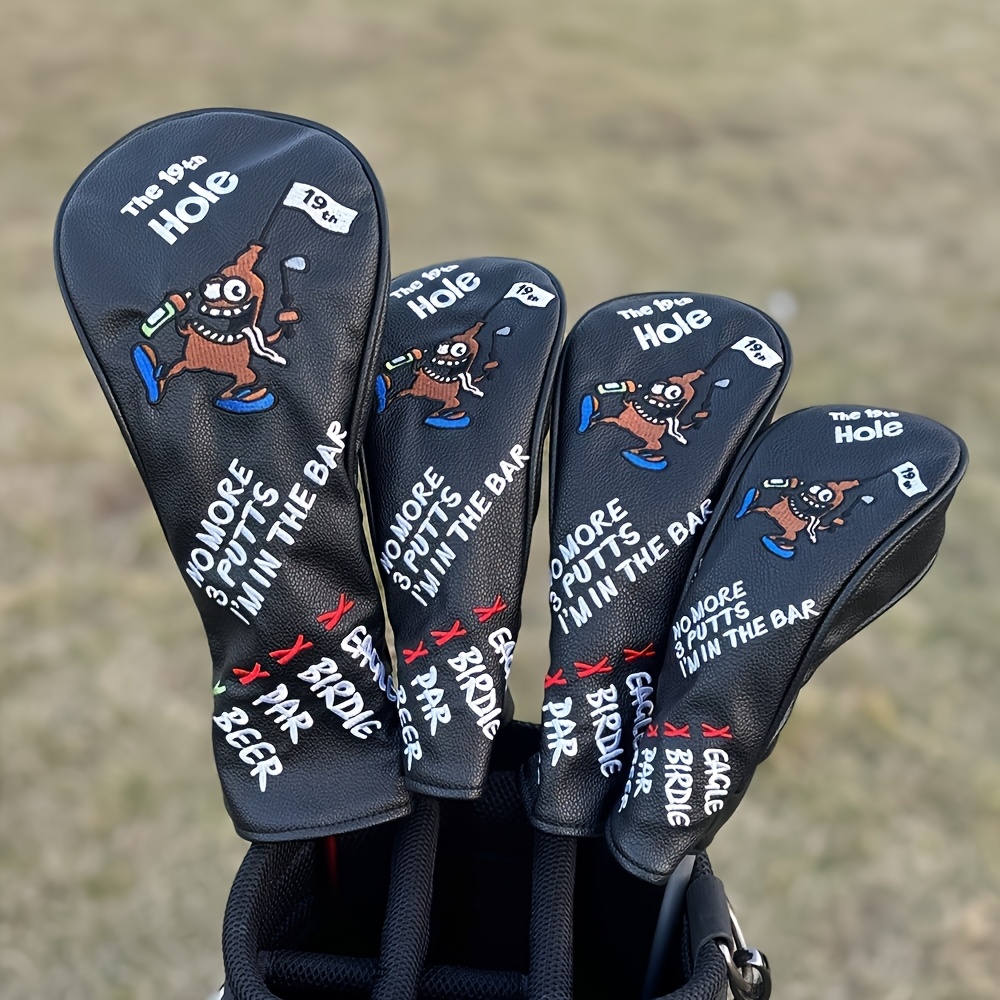 Golf Driver - 1 pezzo/4 pezzi Copri-mazze da golf