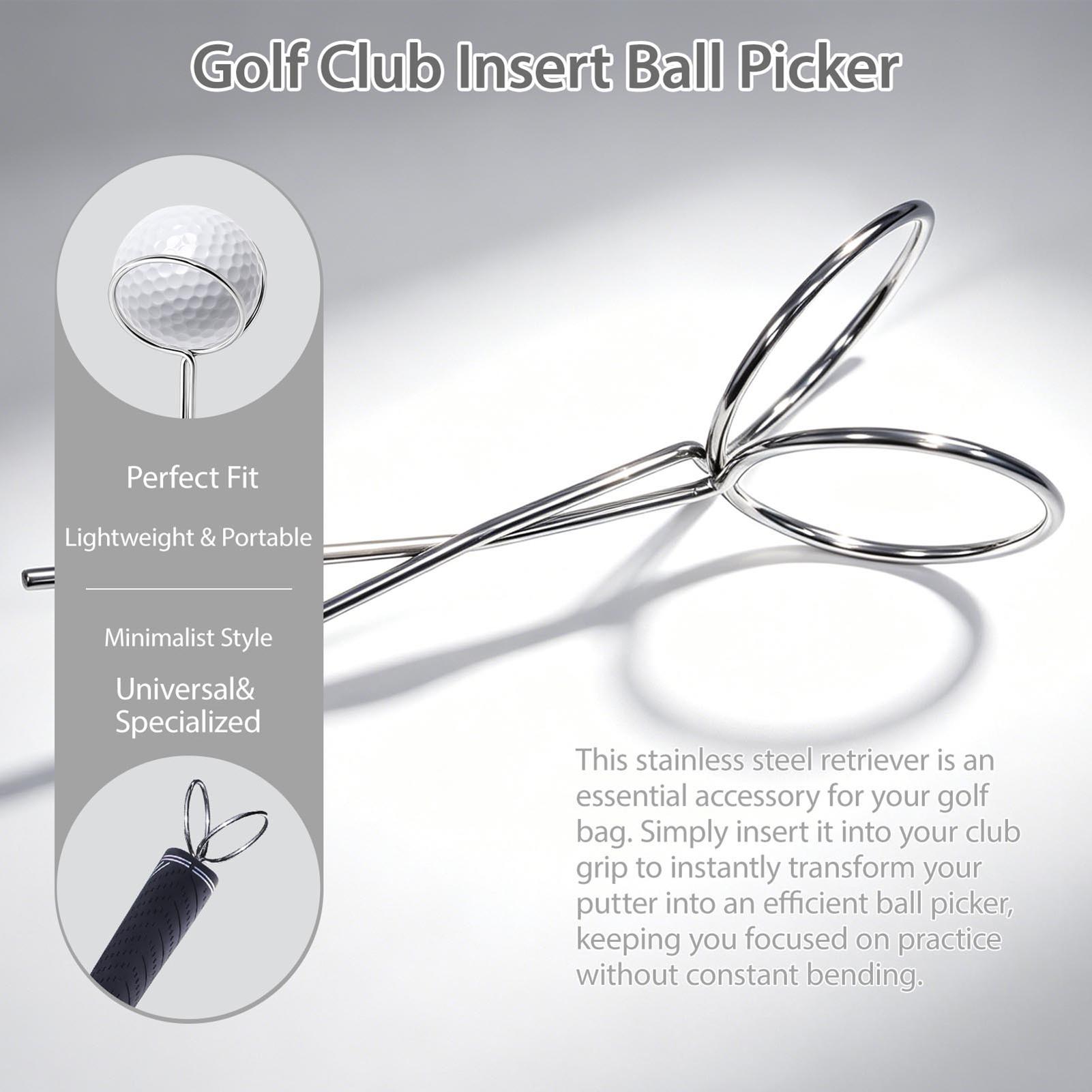 Golf Putter - Raccoglitore di Palline da Golf Portatile