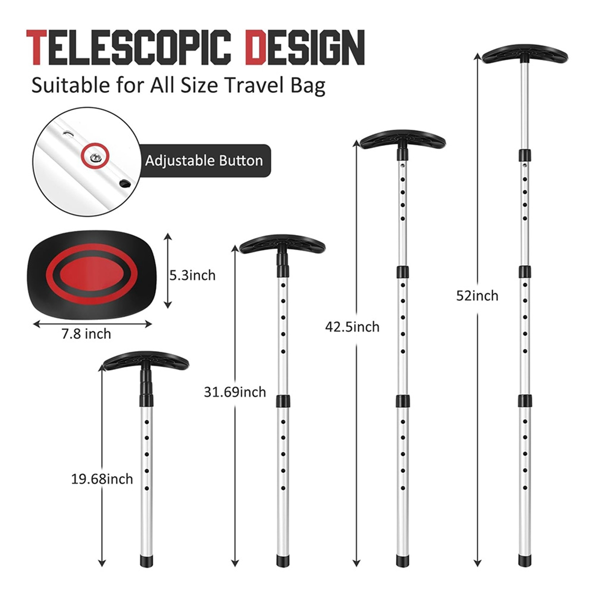(ABYM) Asta di Supporto Portat - Golf Umbrella recensione e prezzo