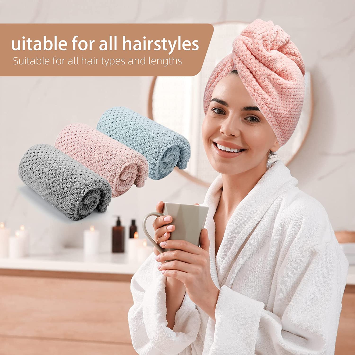Asciugamano per capelli asciut - Golf Towel recensione e prezzo